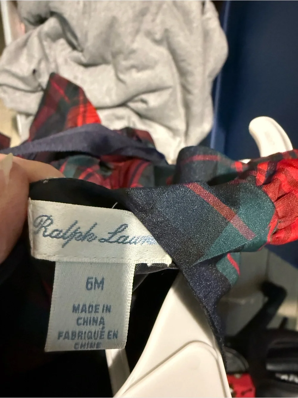 Ralph Lauren festive tartan